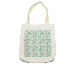 Abstract Design Foliage Tote Bag