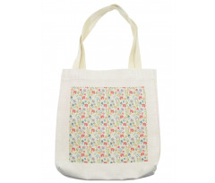 Pastel Doodle of Flora Arsty Tote Bag