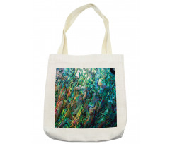 Haliotis Seashell Macro Photo Tote Bag