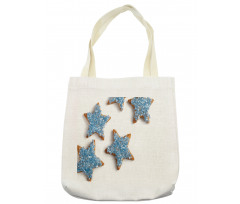 Baked Biscuits in Star Shape Tote Bag