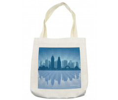 Reflection Cityscape Tote Bag