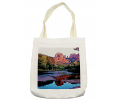 Majestic Cliffs Dawn Photo Tote Bag