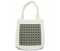 Modern Abstract Art Theme Tote Bag