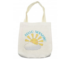 Morning Rising Sun Tote Bag