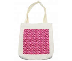 Geometric Vertical Circles Tote Bag