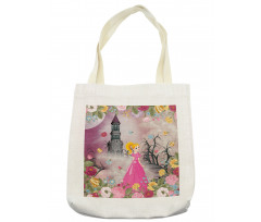 Fairytale Theme Cartoon Art Tote Bag
