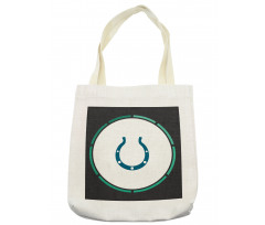 Horseshoe Wild West Luck Tote Bag