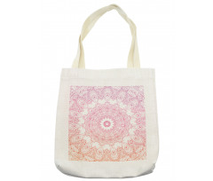 Outline Style Flowers Tote Bag