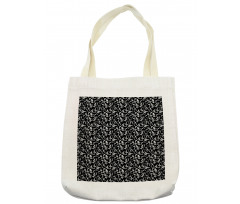 Swirls Leaves Foliage Tote Bag