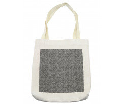 Geometric Triangles Spots Tote Bag