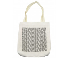 Floral Ornamental Design Tote Bag