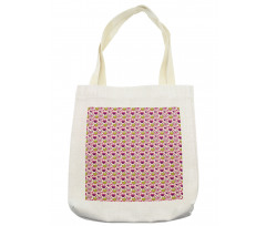 Pastel Colors Love Shapes Tote Bag