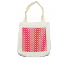 Geometric Ikat Inspired Design Tote Bag