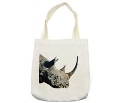 Polygonal Savannah Wildlife Tote Bag