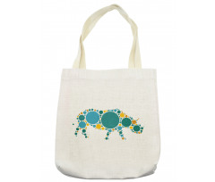 Abstract Fauna Design Tote Bag