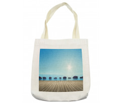 Sky Pier Calm Water Stones Tote Bag