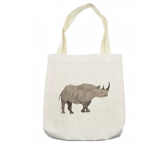 Herbivore Animal Monochrome Tote Bag