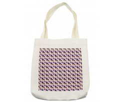 Angular Design Triangles Tote Bag