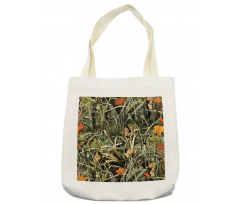 Close up Leaves Herbs Tote Bag