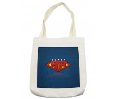 Super Mom Iconic Shield Tote Bag