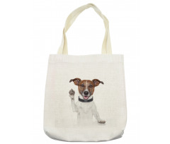 Baby Dog Animal Lover Tote Bag