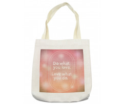 Pastel Colored Bokeh Effect Tote Bag