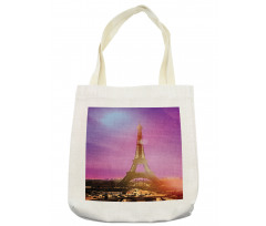 Colorful Sky Paris Tote Bag