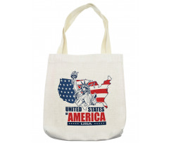 Liberty NYC USA Tote Bag