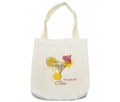 Vodka Martini Lemon Tote Bag