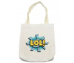 Comic Word Exclamation Mark Tote Bag