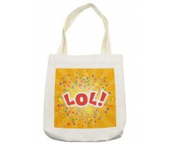 Cartoon Sound Effect Tote Bag