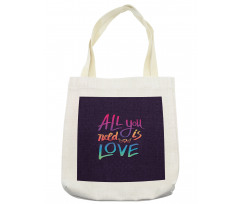 Rainbow Colors Tote Bag