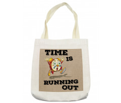 Crazy Funny Alarm Clock Tote Bag