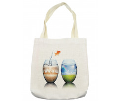 Global Warming Concept Tote Bag