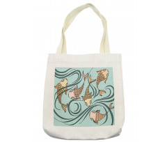 Floating Fish in the Sea Tote Bag