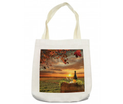 Tuscany Land Rural Field View Tote Bag