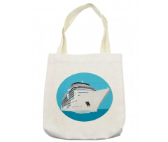 Large Passenger Ship Tote Bag