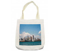 Downtown Detroit Skyline Tote Bag