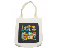 Lets Go Touristic Places Tote Bag