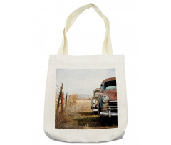 Rusty Trucks Rural View Tote Bag