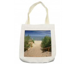 Sandy Peaceful Shore Tote Bag