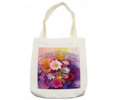 Blossoming Roses Tote Bag