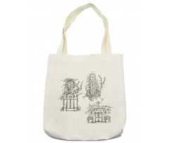 Old Street Sketch Tote Bag