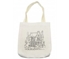 Gothic Mansion Art Tote Bag