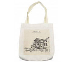 Singapore China Tote Bag