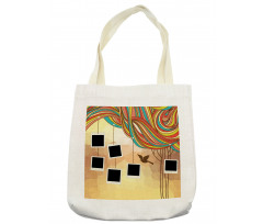 Hanging Modern Photo Frames Tote Bag