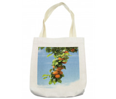 Succulent Apricots on Tree Tote Bag