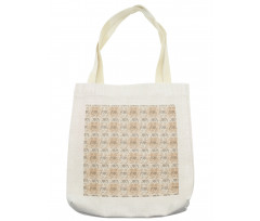 Elephant and Eyes Tote Bag