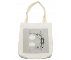 V Flying Geese and Bulrush Tote Bag