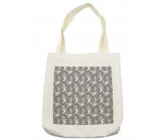 Striped Fruit Closeup Drawing Tote Bag